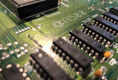 Inside of My Amiga 500