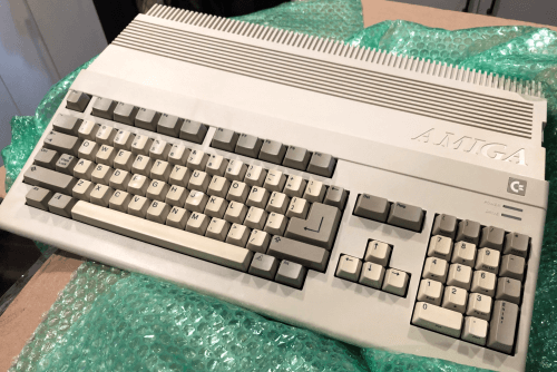 My Amiga 500 Just Unpacked 