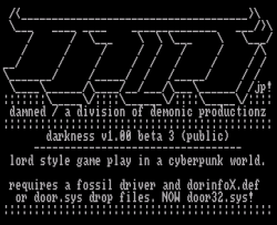 Darkness v1.00 beta 3 file_id.diz