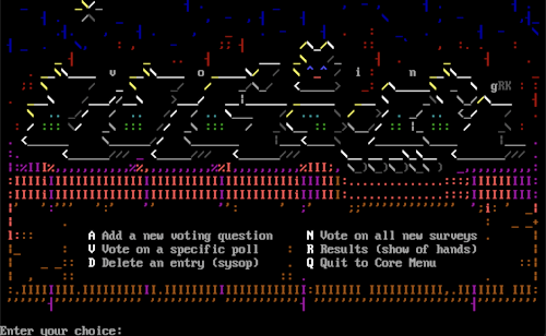 esc's voting door for daydream/linux!