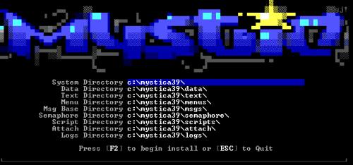 Installing Mystic BBS 1.12 A39